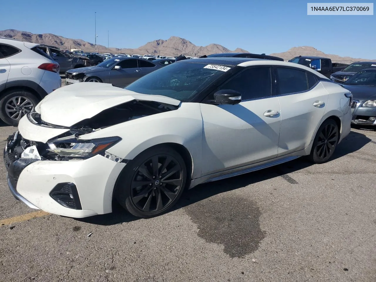 2020 Nissan Maxima Sr VIN: 1N4AA6EV7LC370069 Lot: 73542134