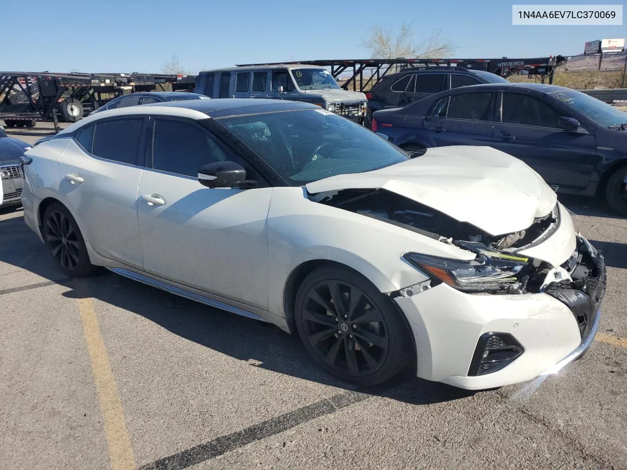 2020 Nissan Maxima Sr VIN: 1N4AA6EV7LC370069 Lot: 73542134