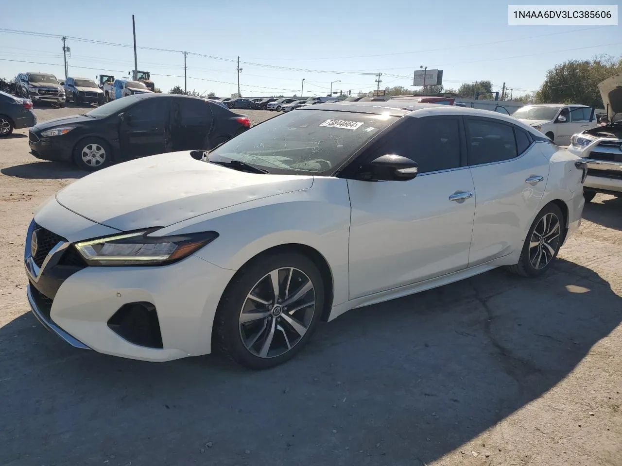 2020 Nissan Maxima Sl VIN: 1N4AA6DV3LC385606 Lot: 73844664