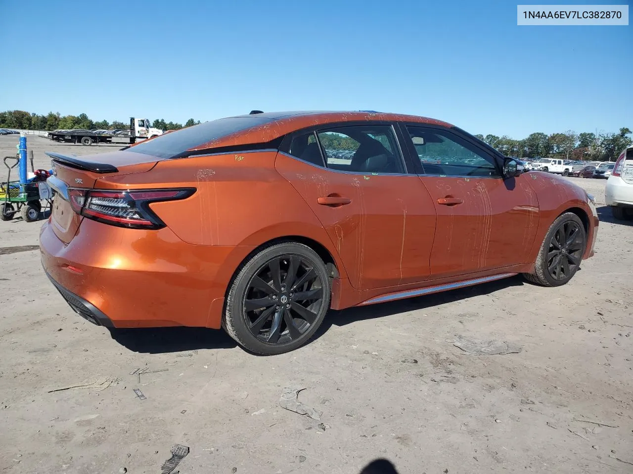 2020 Nissan Maxima Sr VIN: 1N4AA6EV7LC382870 Lot: 73871594