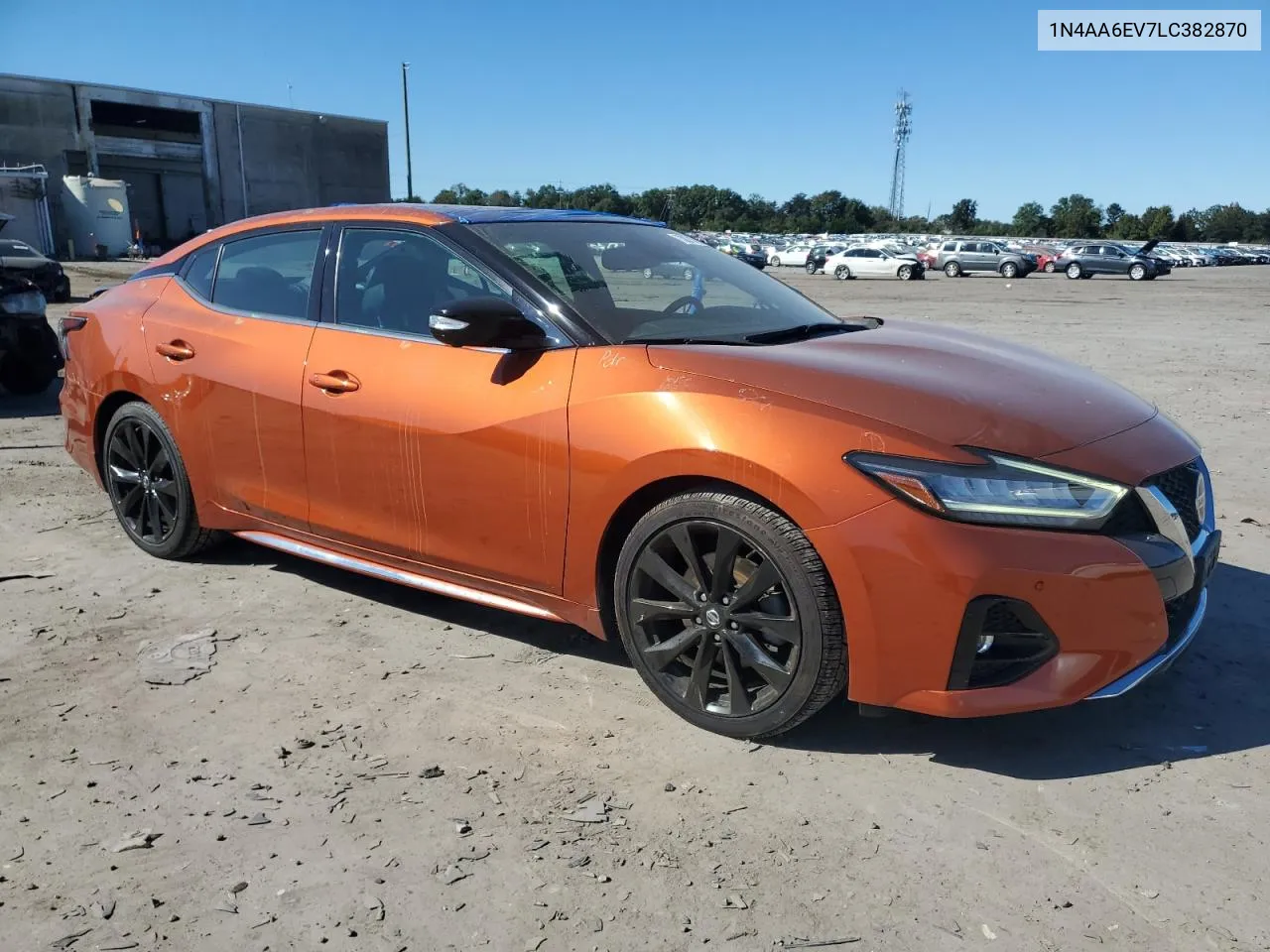 2020 Nissan Maxima Sr VIN: 1N4AA6EV7LC382870 Lot: 73871594