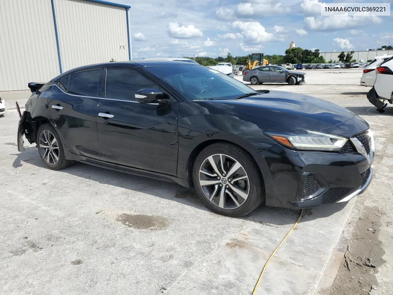 2020 Nissan Maxima Sv VIN: 1N4AA6CV0LC369221 Lot: 74000074