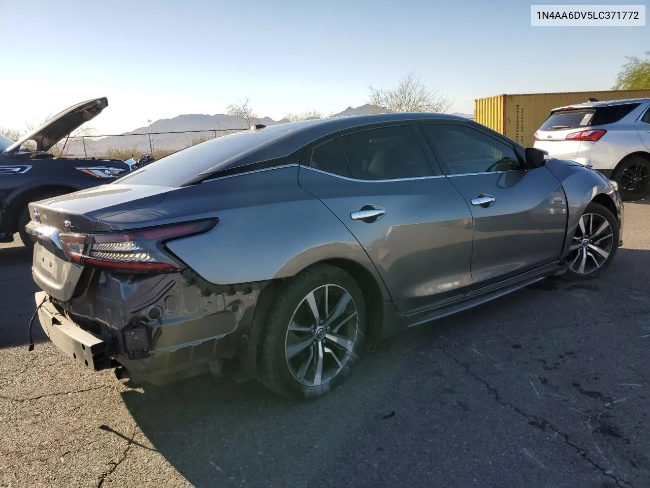 2020 Nissan Maxima Sl VIN: 1N4AA6DV5LC371772 Lot: 74105454