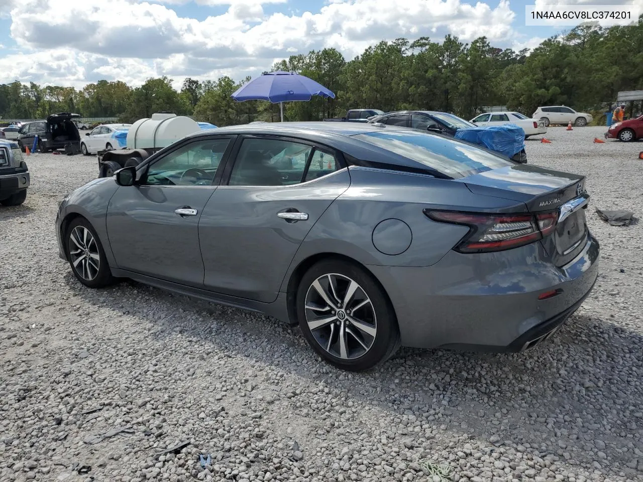 2020 Nissan Maxima Sv VIN: 1N4AA6CV8LC374201 Lot: 74339744