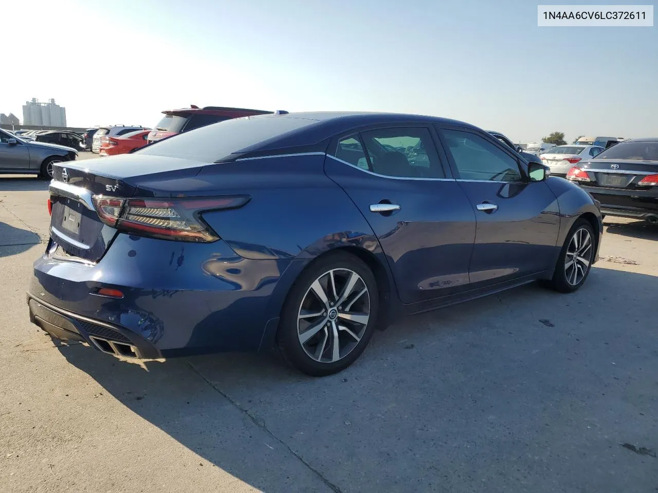 2020 Nissan Maxima Sv VIN: 1N4AA6CV6LC372611 Lot: 75274504