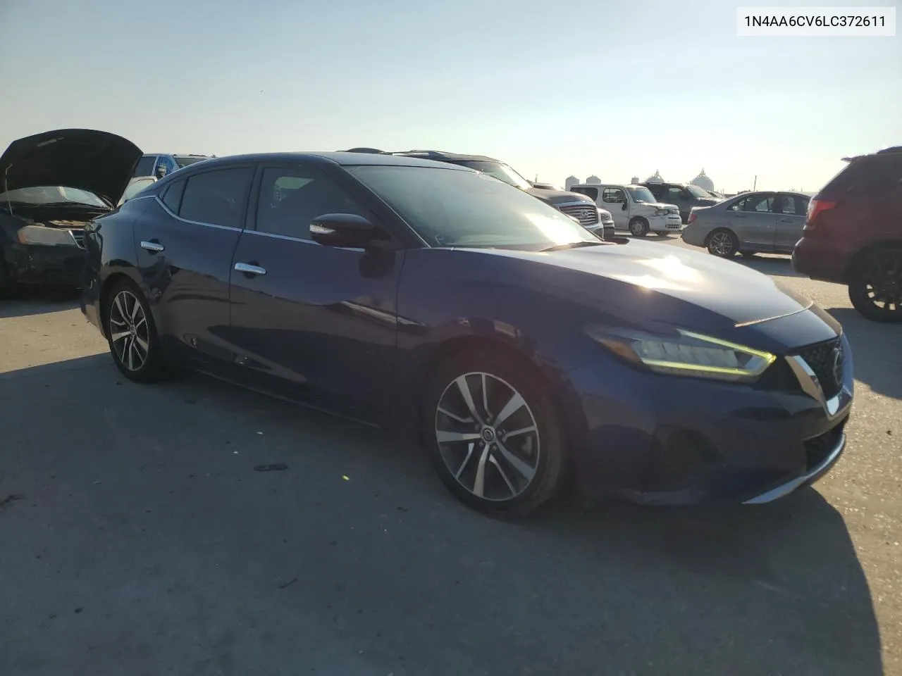 2020 Nissan Maxima Sv VIN: 1N4AA6CV6LC372611 Lot: 75274504