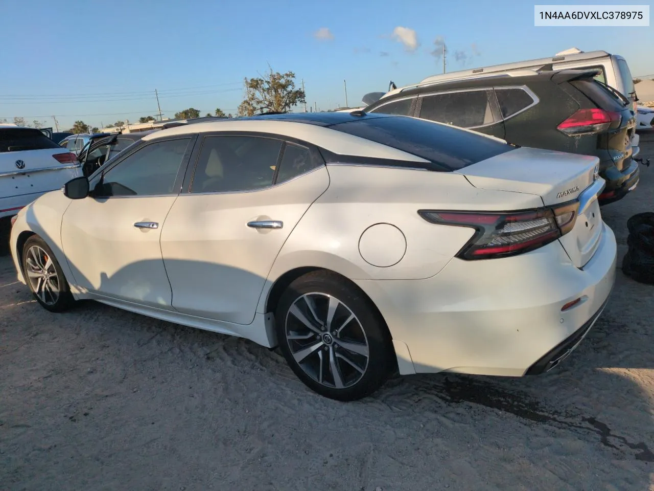 2020 Nissan Maxima Sl VIN: 1N4AA6DVXLC378975 Lot: 75434024