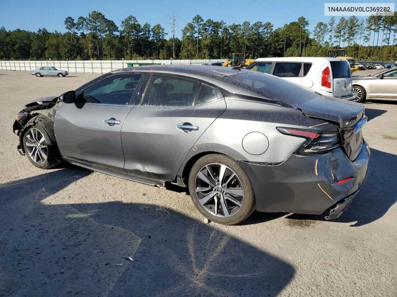 2020 Nissan Maxima Sl VIN: 1N4AA6DV0LC369282 Lot: 75718874