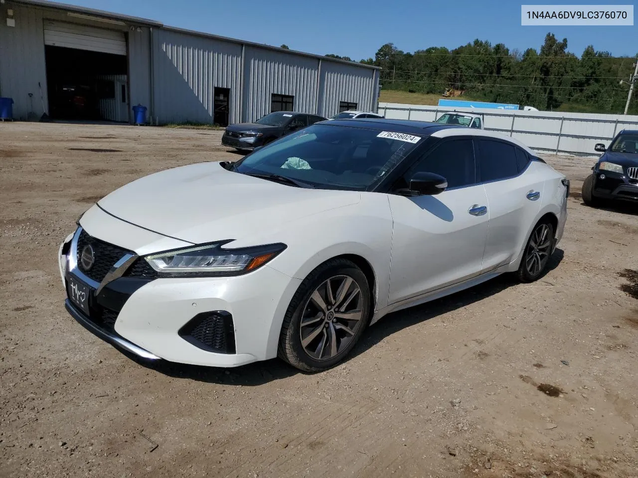 2020 Nissan Maxima Sl VIN: 1N4AA6DV9LC376070 Lot: 76256024