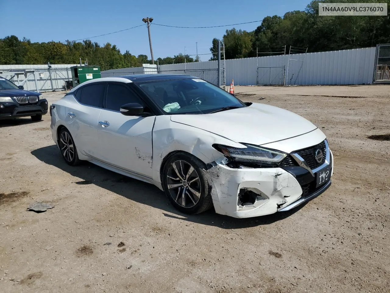 2020 Nissan Maxima Sl VIN: 1N4AA6DV9LC376070 Lot: 76256024