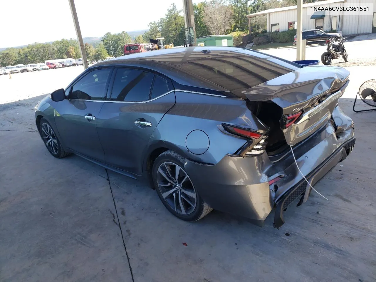 2020 Nissan Maxima Sv VIN: 1N4AA6CV3LC361551 Lot: 76594554