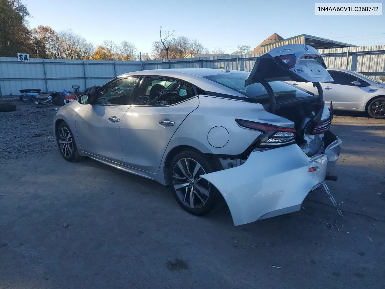 2020 Nissan Maxima Sv VIN: 1N4AA6CV1LC368742 Lot: 77326514