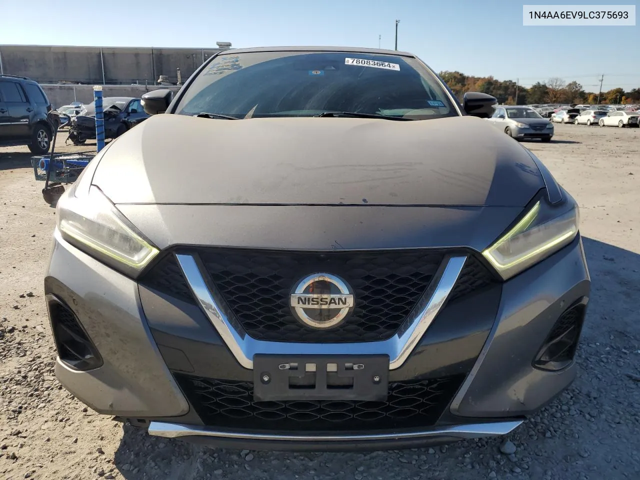 2020 Nissan Maxima Sr VIN: 1N4AA6EV9LC375693 Lot: 78083664