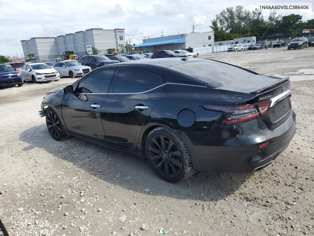 2020 Nissan Maxima Sl VIN: 1N4AA6DV0LC386406 Lot: 78201454