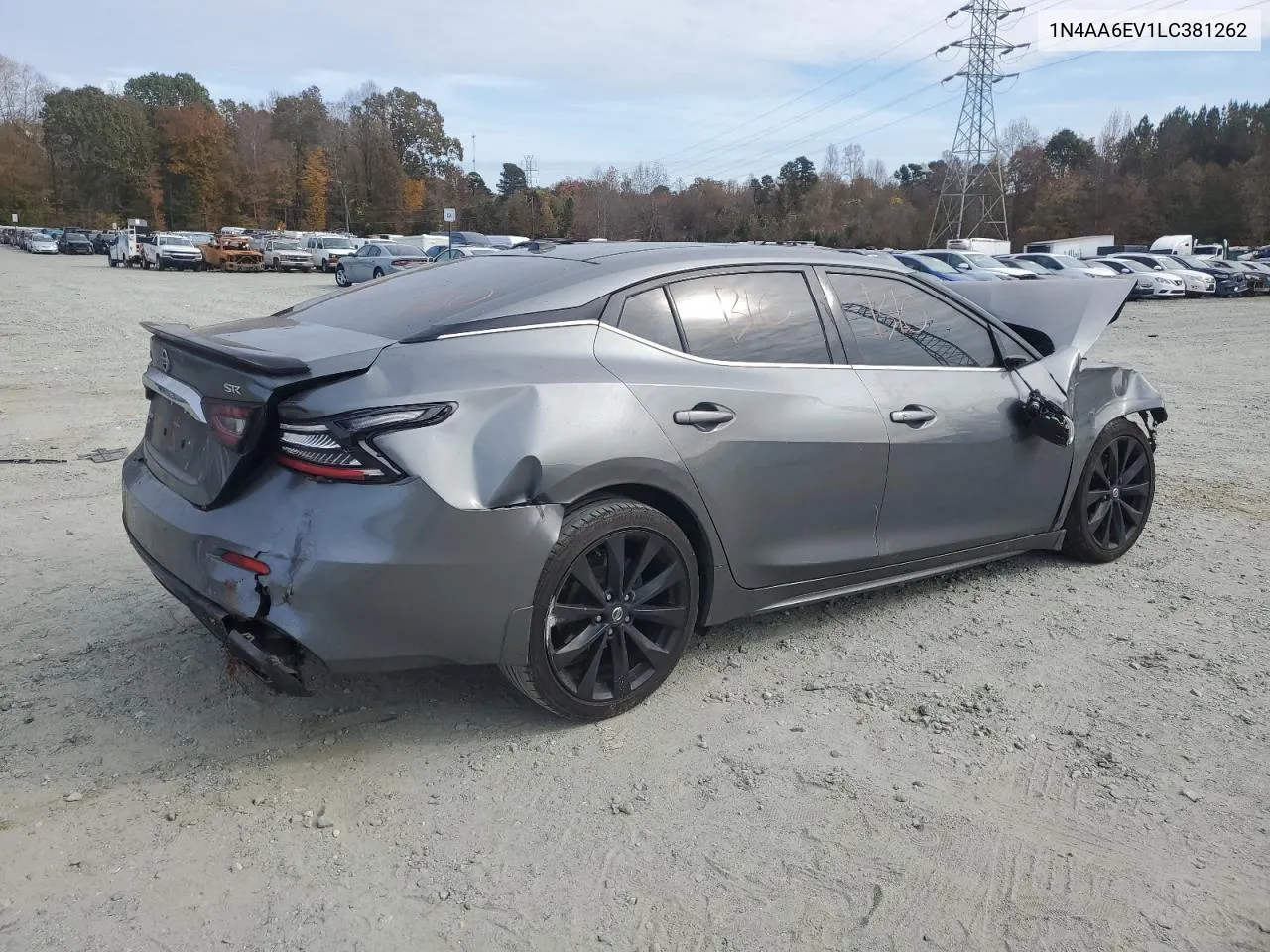 2020 Nissan Maxima Sr VIN: 1N4AA6EV1LC381262 Lot: 79319974