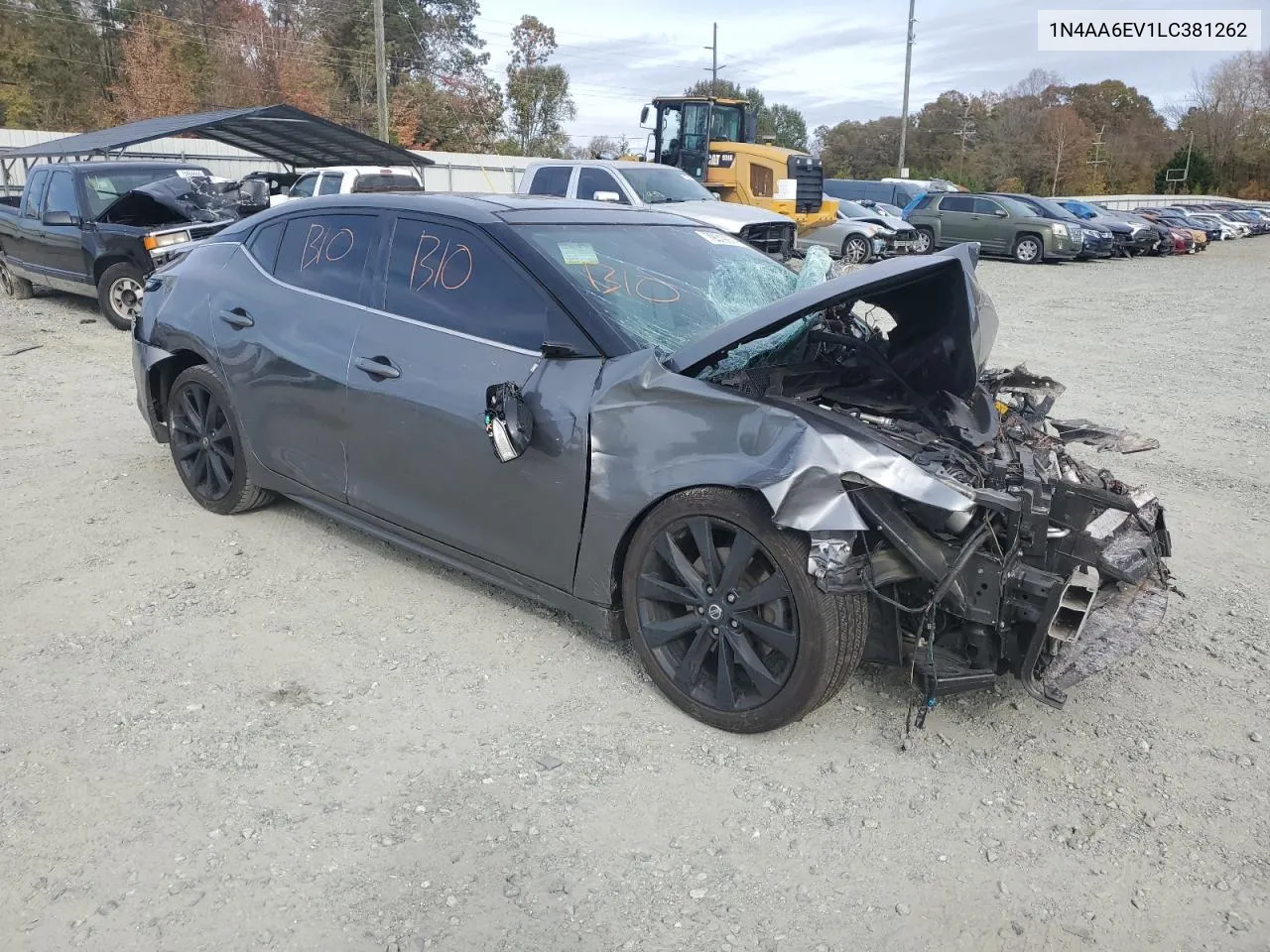 2020 Nissan Maxima Sr VIN: 1N4AA6EV1LC381262 Lot: 79319974