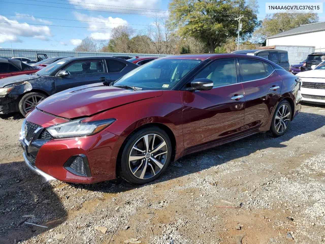 2020 Nissan Maxima Sv VIN: 1N4AA6CV7LC376215 Lot: 79897974