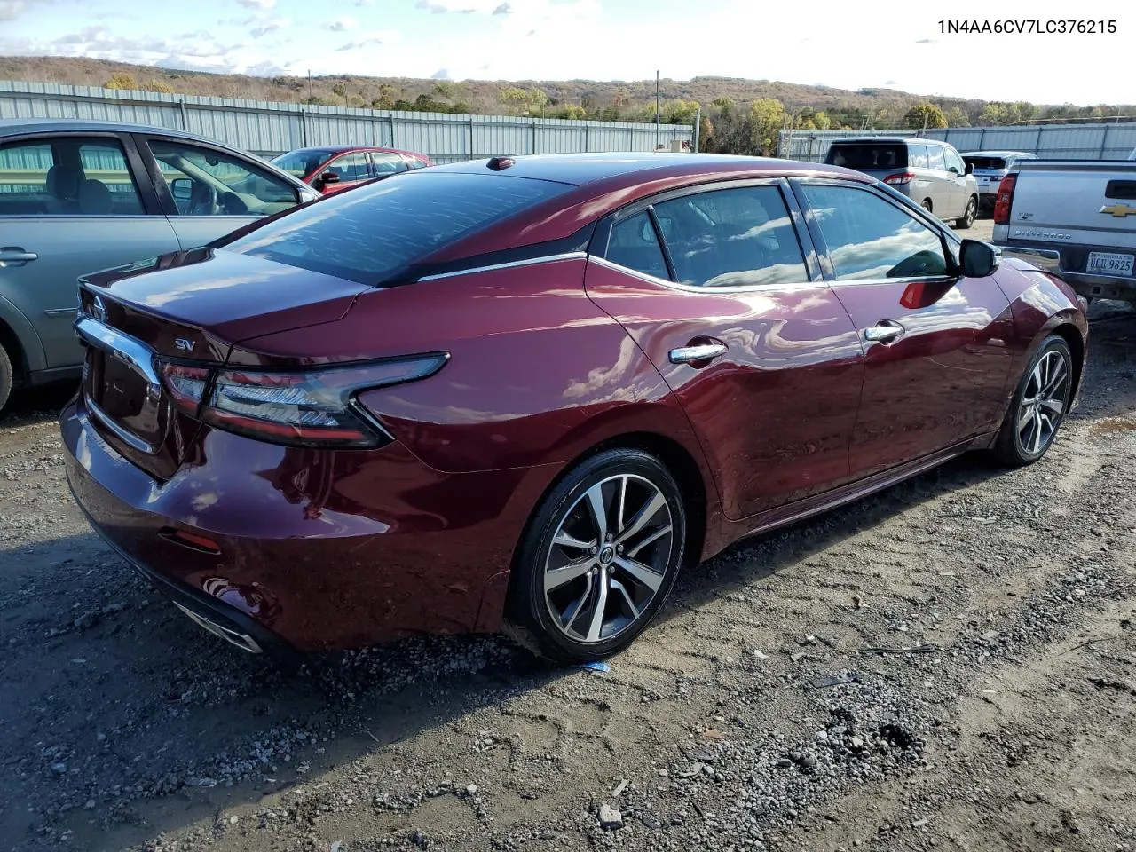 2020 Nissan Maxima Sv VIN: 1N4AA6CV7LC376215 Lot: 79897974