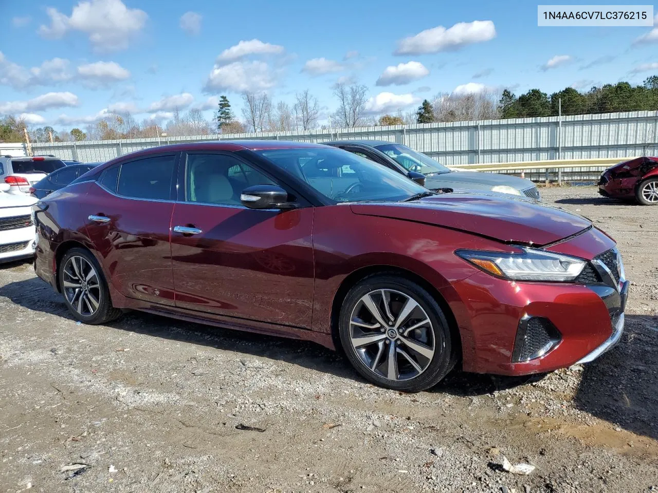 2020 Nissan Maxima Sv VIN: 1N4AA6CV7LC376215 Lot: 79897974