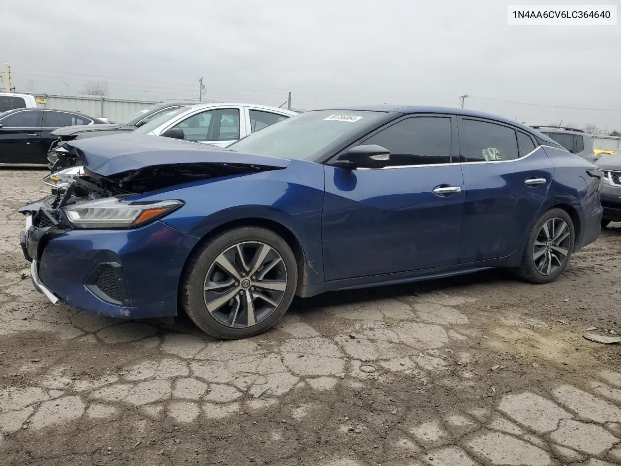 2020 Nissan Maxima Sv VIN: 1N4AA6CV6LC364640 Lot: 80756064