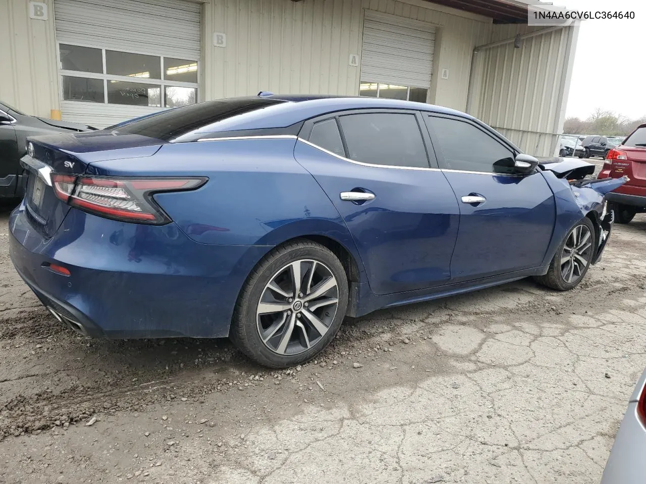 2020 Nissan Maxima Sv VIN: 1N4AA6CV6LC364640 Lot: 80756064