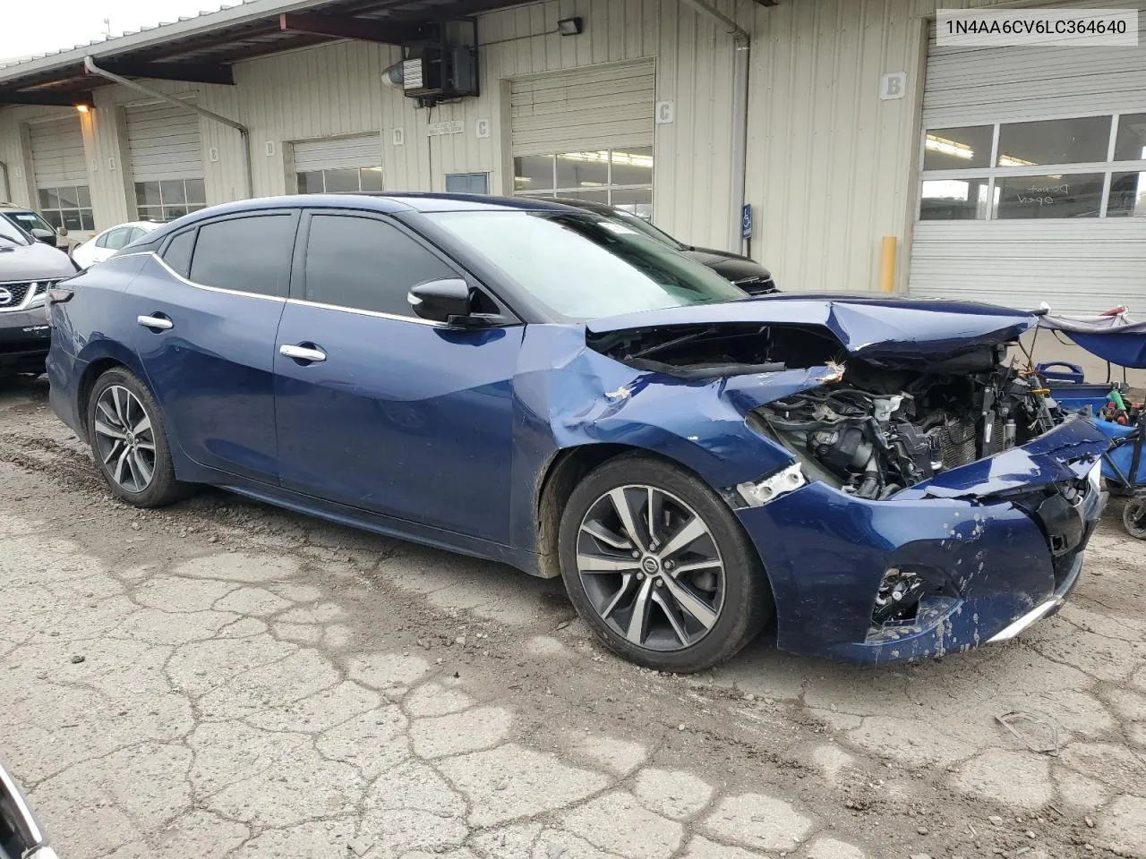 2020 Nissan Maxima Sv VIN: 1N4AA6CV6LC364640 Lot: 80756064