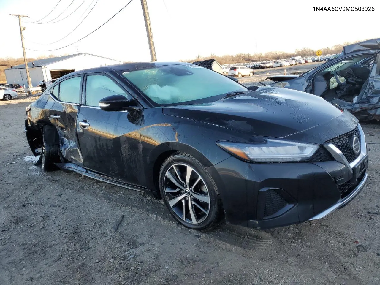 2021 Nissan Maxima Sv VIN: 1N4AA6CV9MC508926 Lot: 41655624