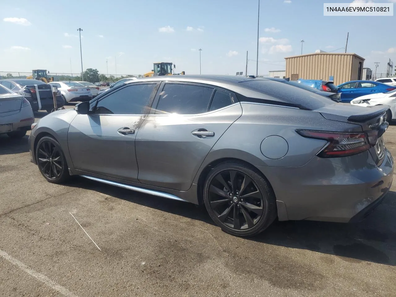 2021 Nissan Maxima Sr VIN: 1N4AA6EV9MC510821 Lot: 60040004