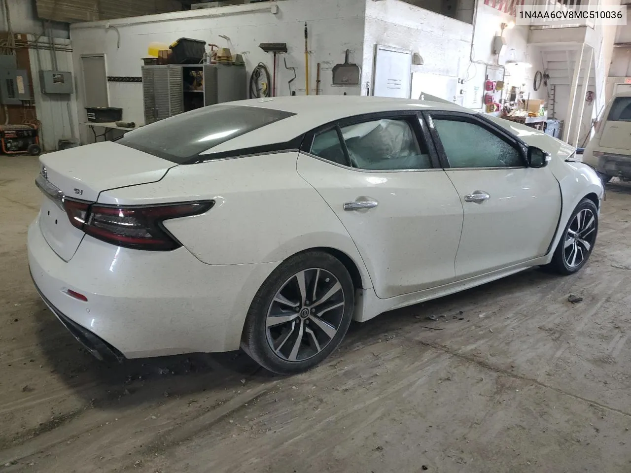 2021 Nissan Maxima Sv VIN: 1N4AA6CV8MC510036 Lot: 68928734