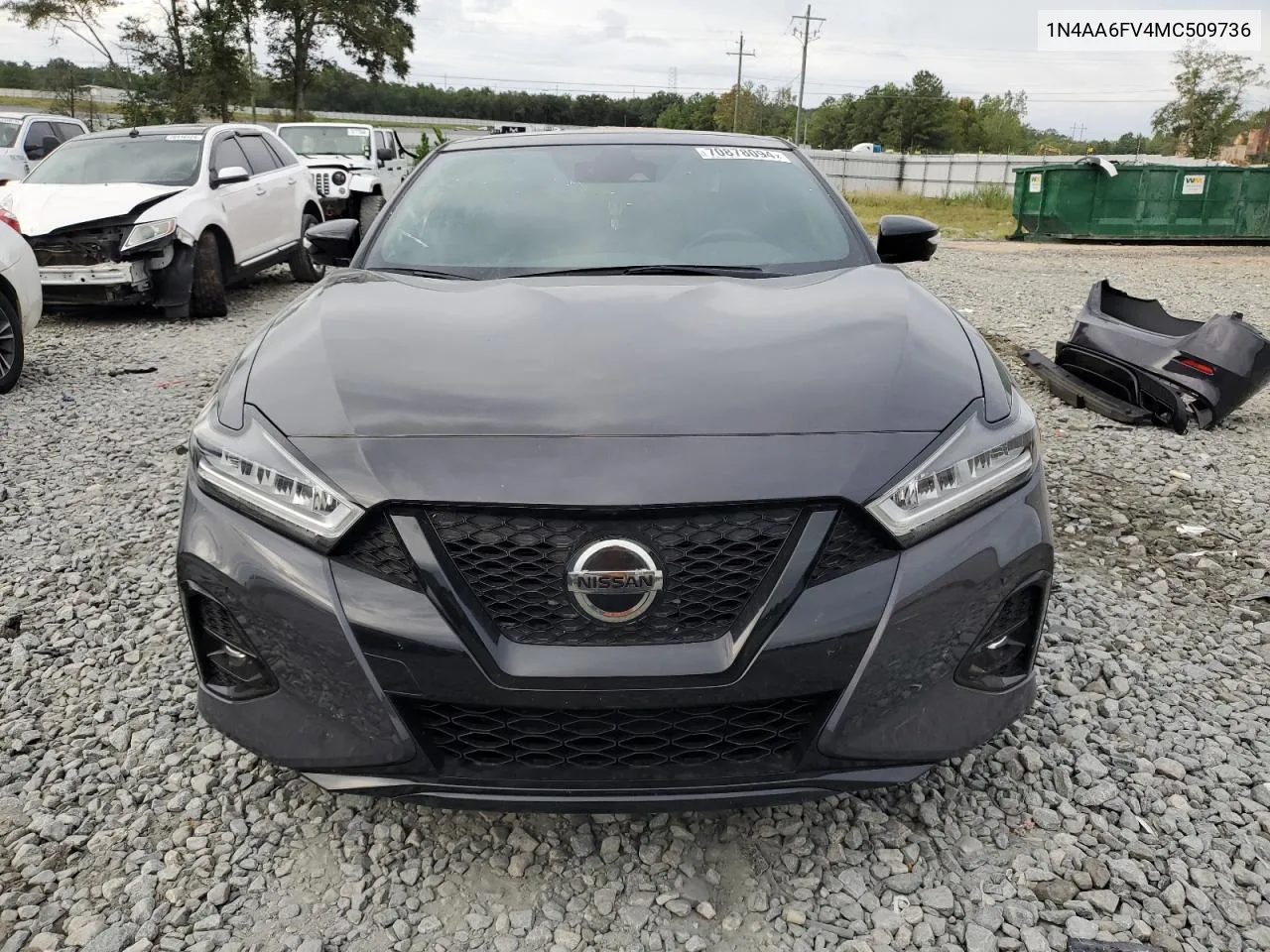 2021 Nissan Maxima Platinum VIN: 1N4AA6FV4MC509736 Lot: 70878094