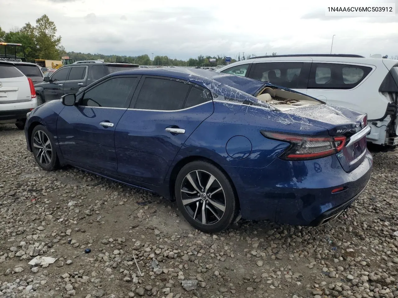 2021 Nissan Maxima Sv VIN: 1N4AA6CV6MC503912 Lot: 70982174