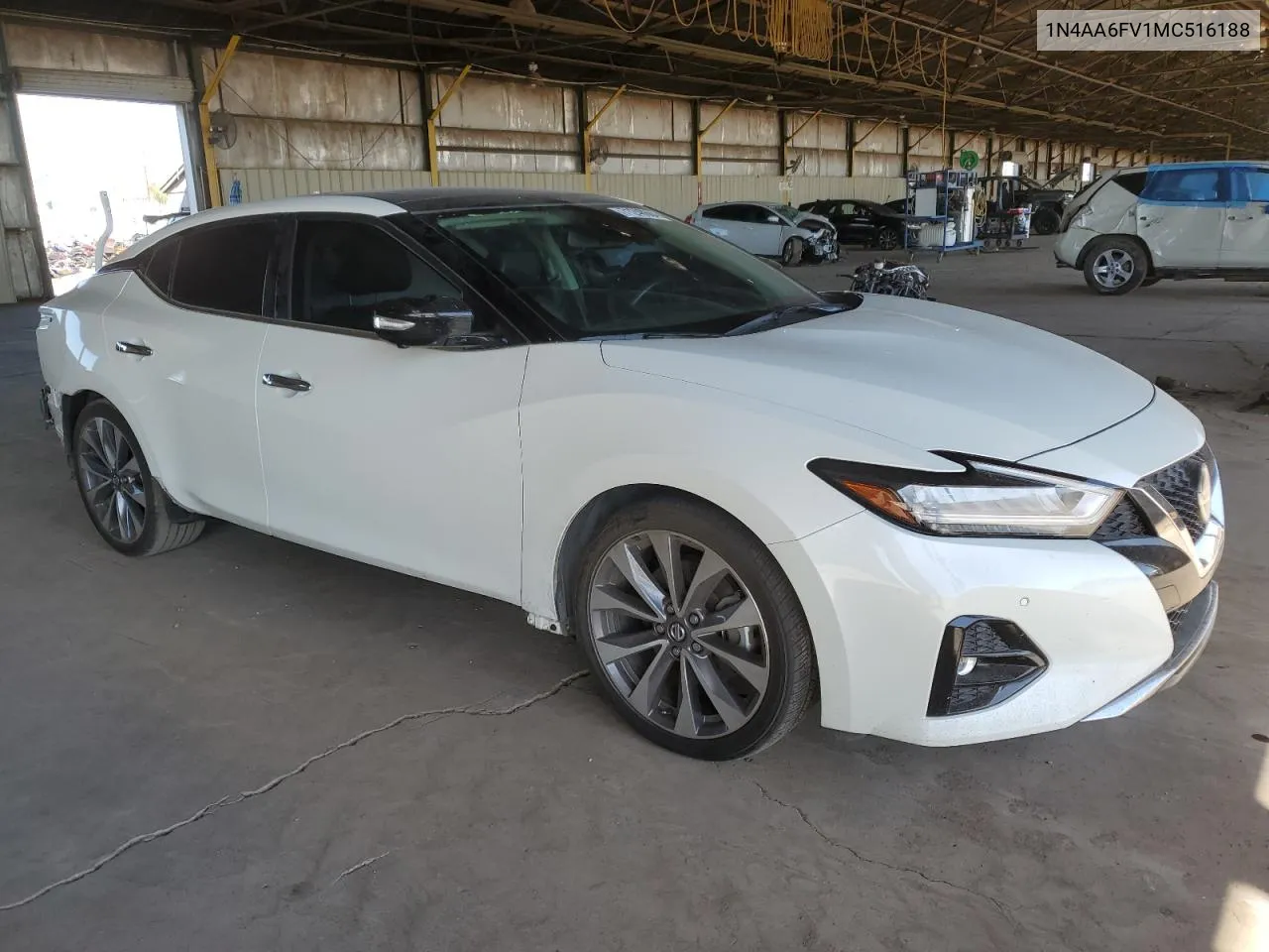 2021 Nissan Maxima Platinum VIN: 1N4AA6FV1MC516188 Lot: 71248684