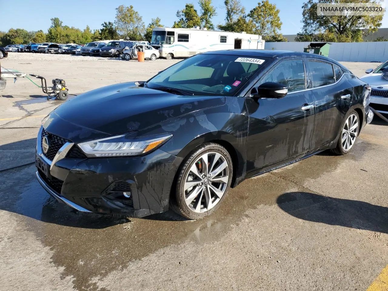 2021 Nissan Maxima Platinum VIN: 1N4AA6FV9MC503320 Lot: 72264334