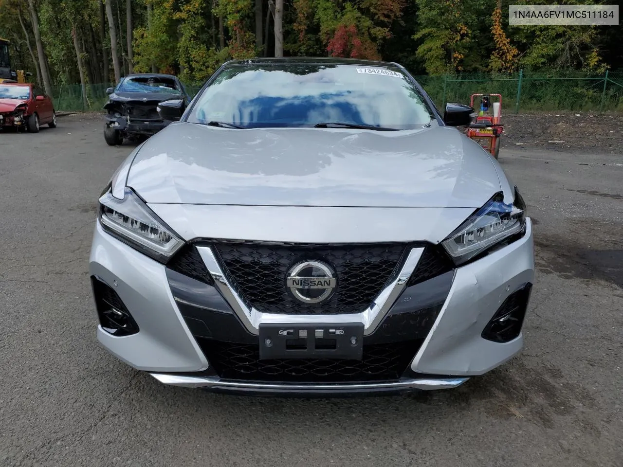 2021 Nissan Maxima Platinum VIN: 1N4AA6FV1MC511184 Lot: 73424634