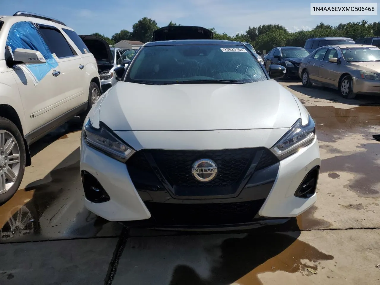 2021 Nissan Maxima Sr VIN: 1N4AA6EVXMC506468 Lot: 73820154