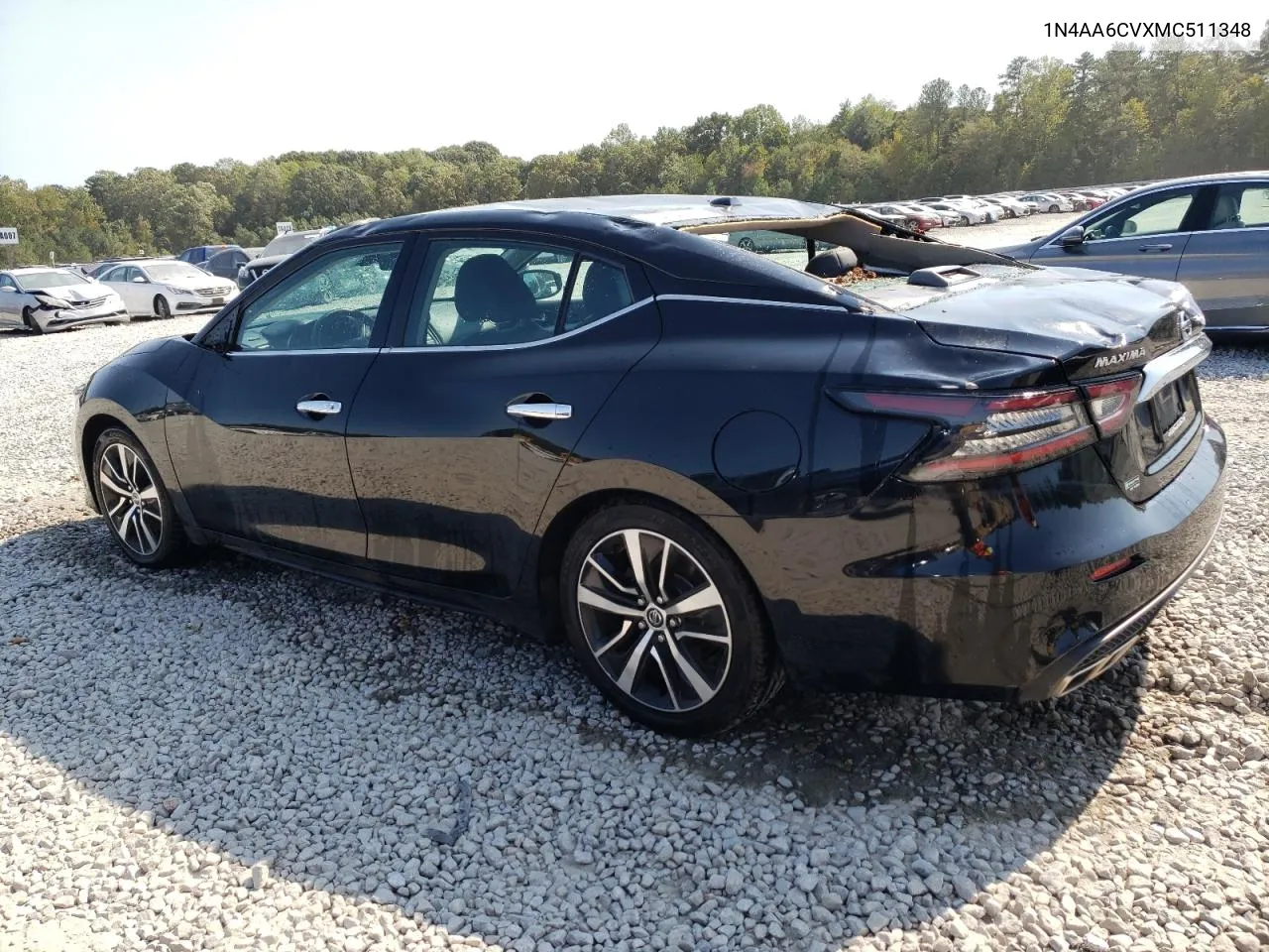 2021 Nissan Maxima Sv VIN: 1N4AA6CVXMC511348 Lot: 75764564