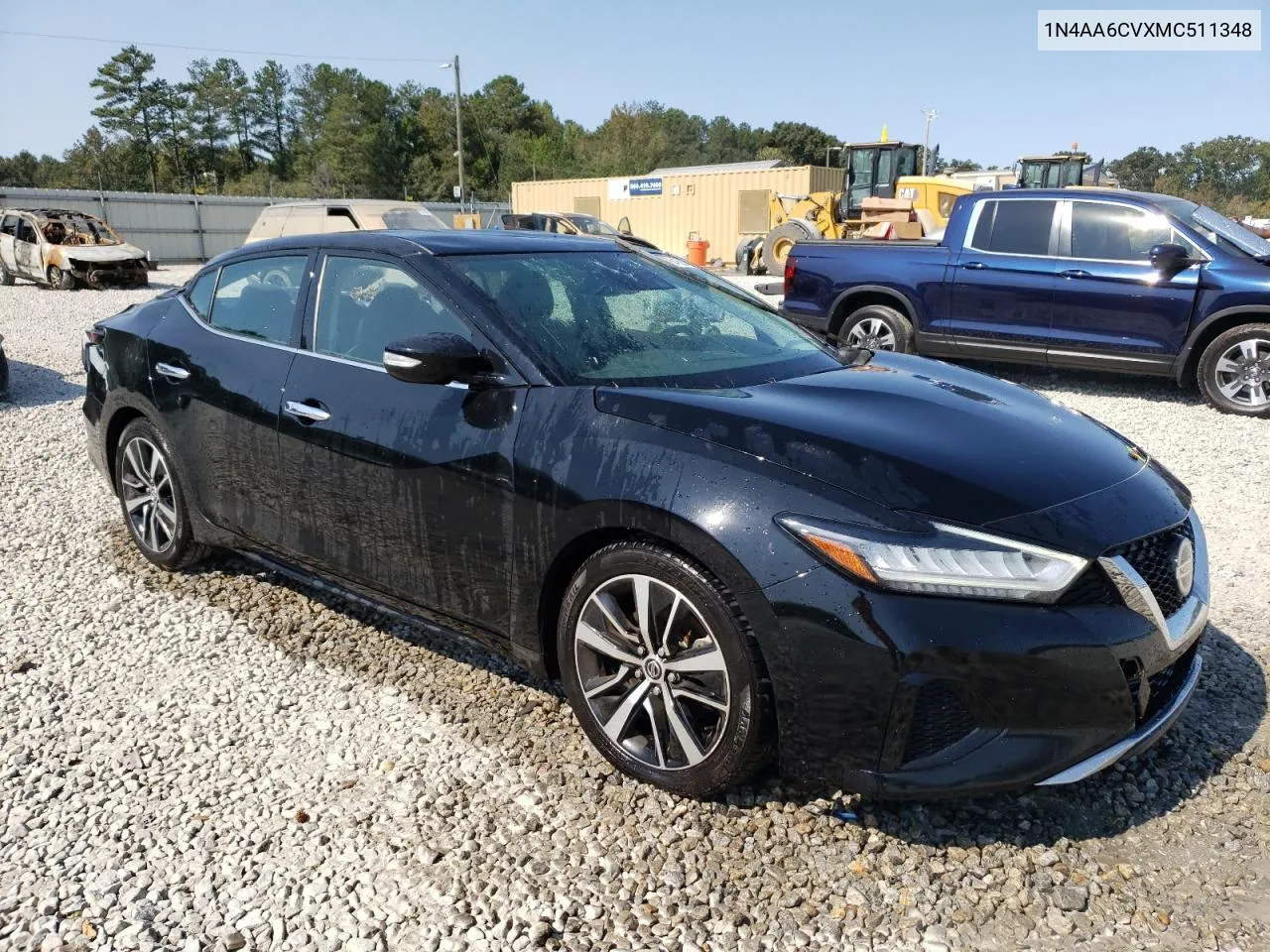 2021 Nissan Maxima Sv VIN: 1N4AA6CVXMC511348 Lot: 75764564