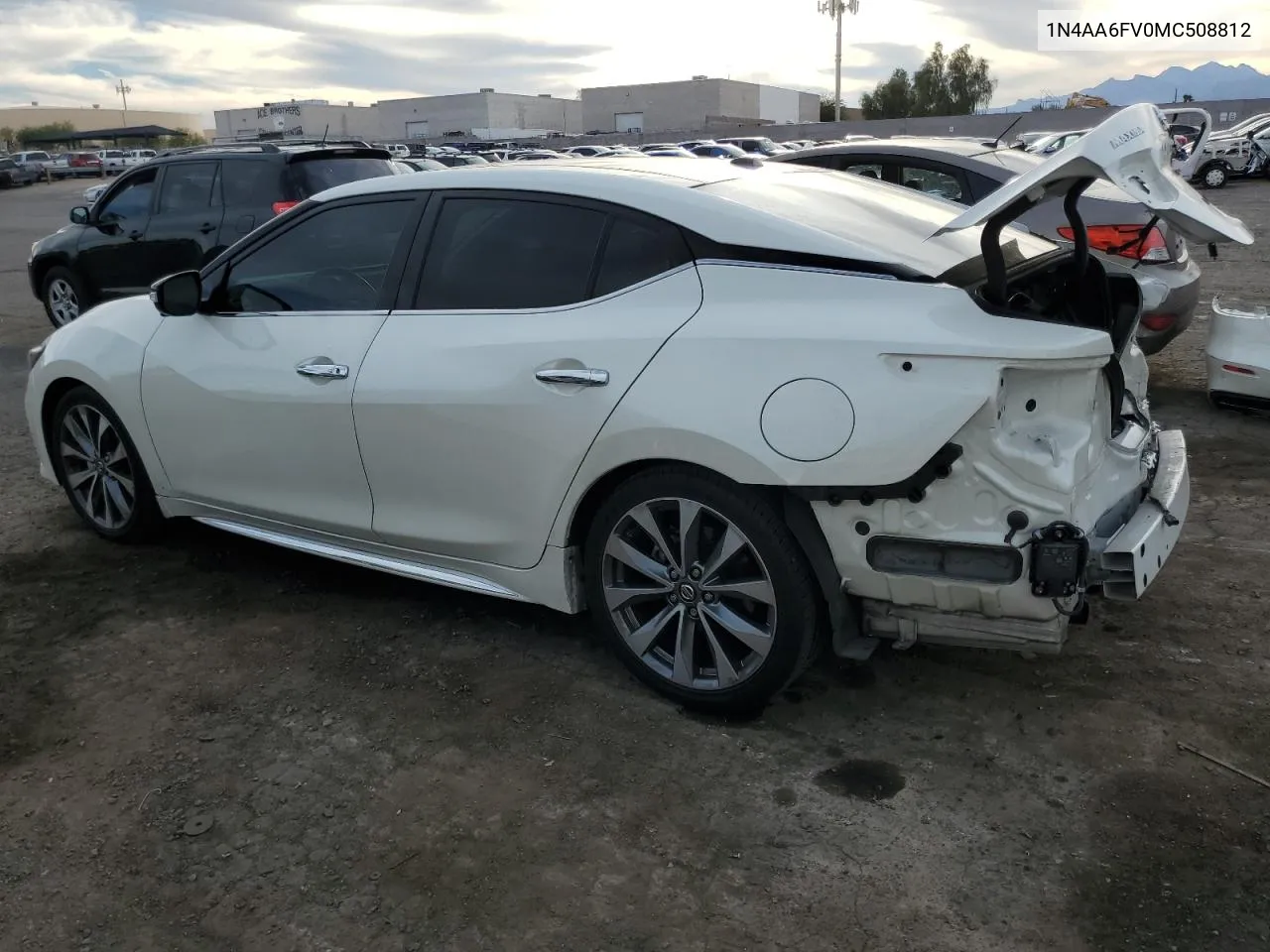 2021 Nissan Maxima Platinum VIN: 1N4AA6FV0MC508812 Lot: 75940084