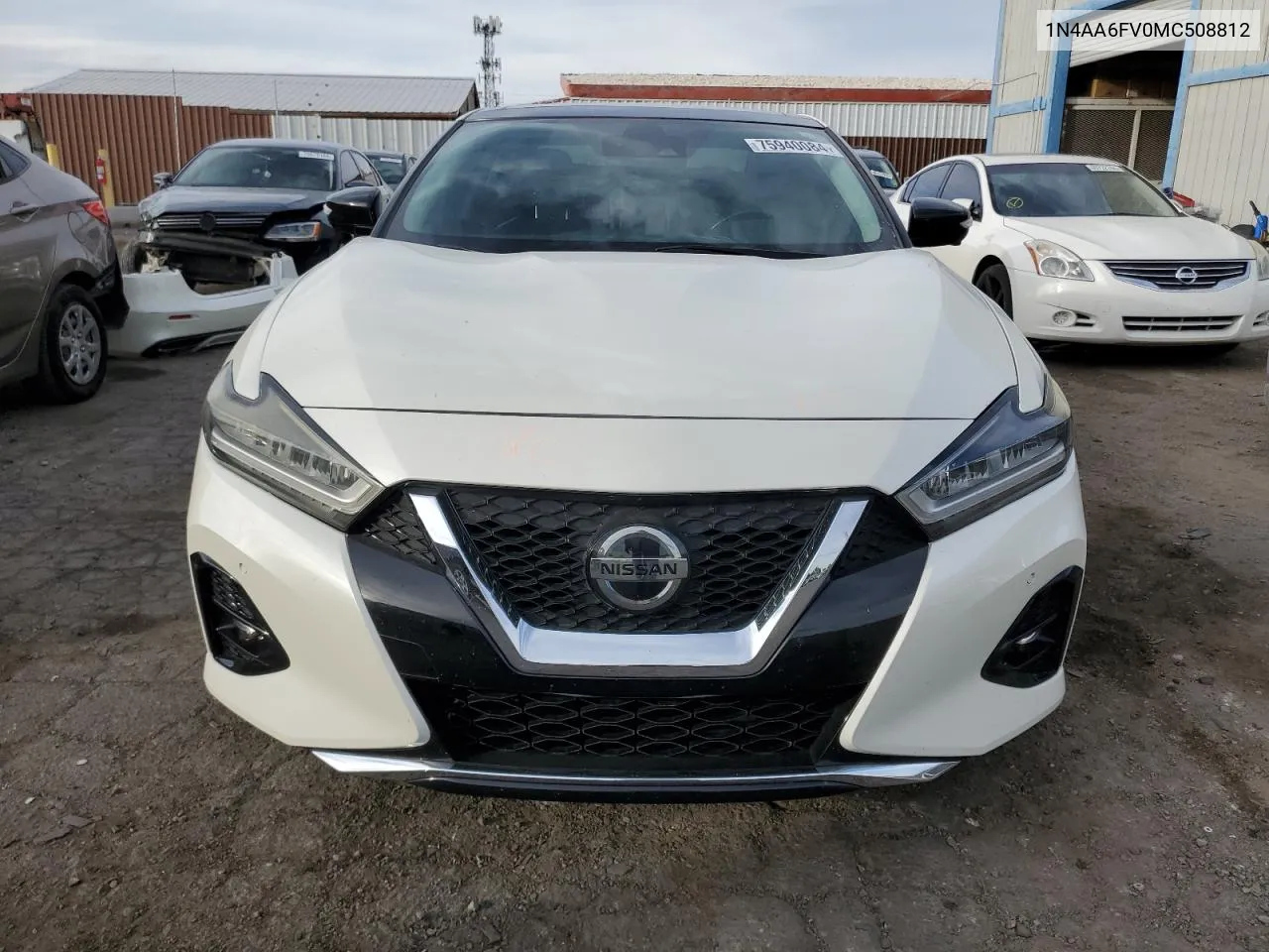 2021 Nissan Maxima Platinum VIN: 1N4AA6FV0MC508812 Lot: 75940084