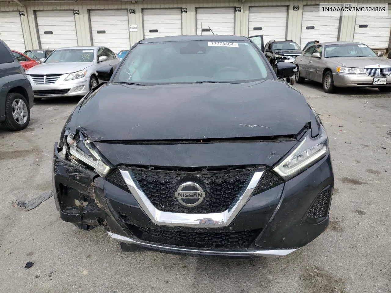 2021 Nissan Maxima Sv VIN: 1N4AA6CV3MC504869 Lot: 77778404