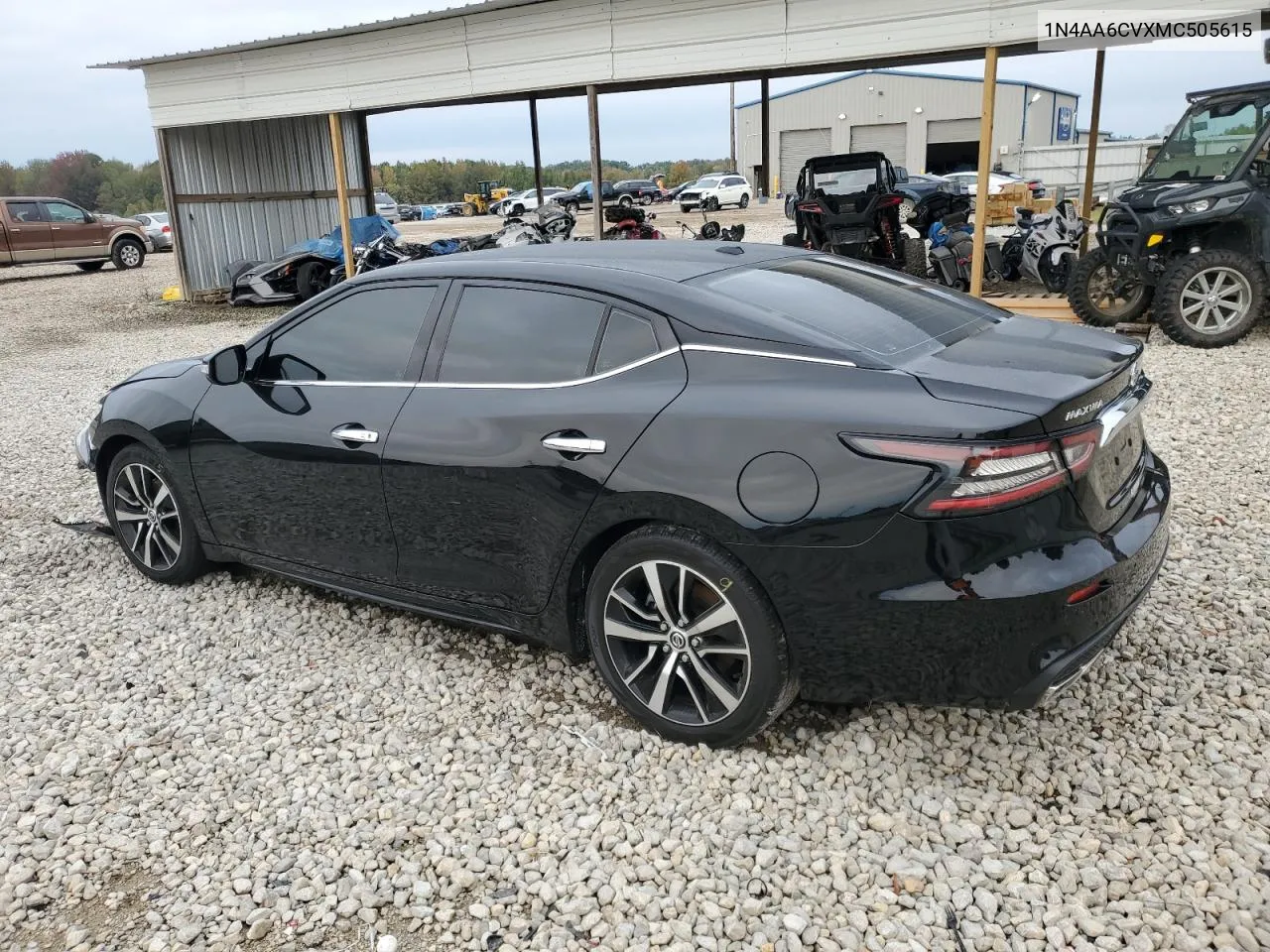 2021 Nissan Maxima Sv VIN: 1N4AA6CVXMC505615 Lot: 78377344