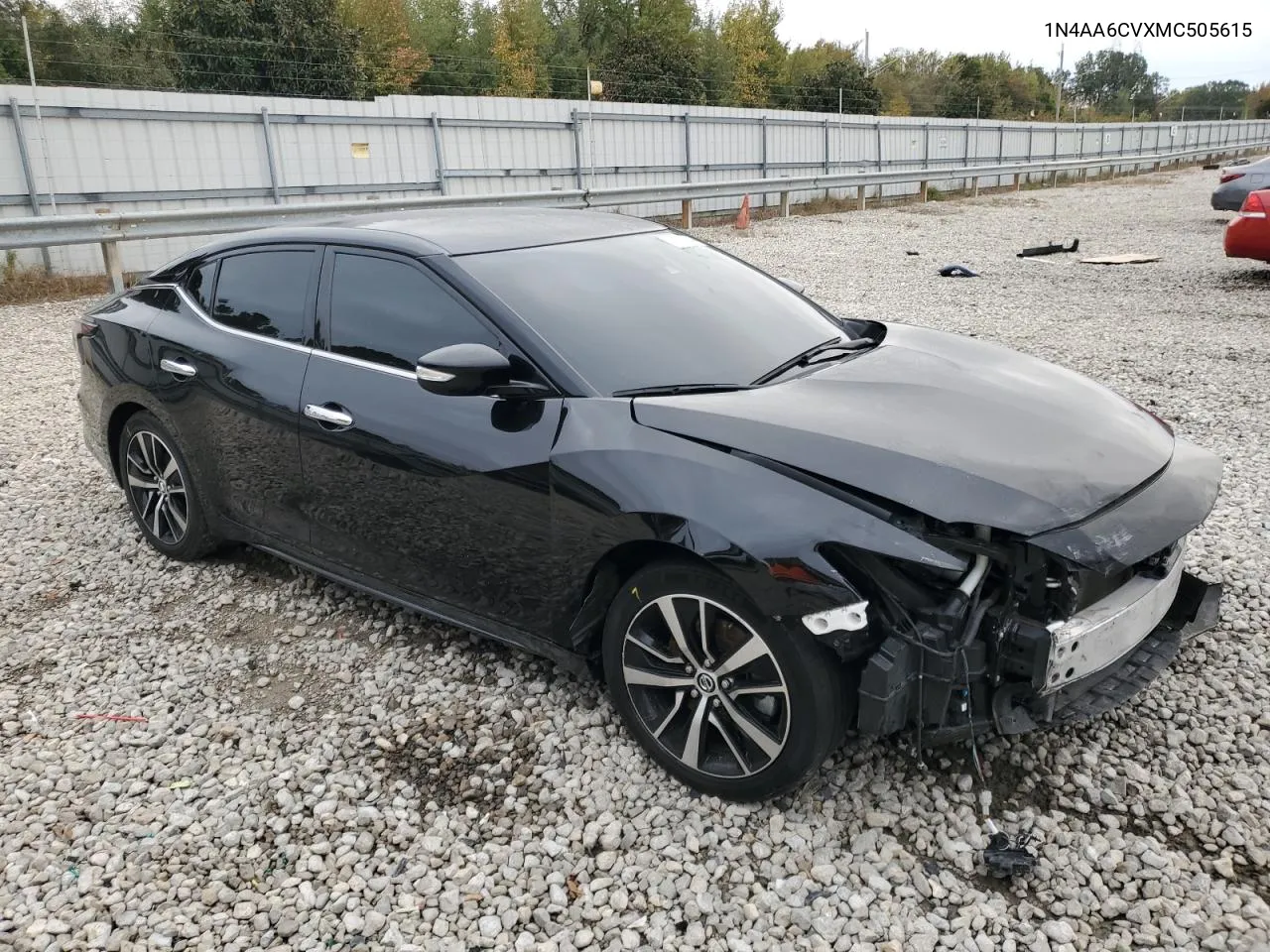 2021 Nissan Maxima Sv VIN: 1N4AA6CVXMC505615 Lot: 78377344