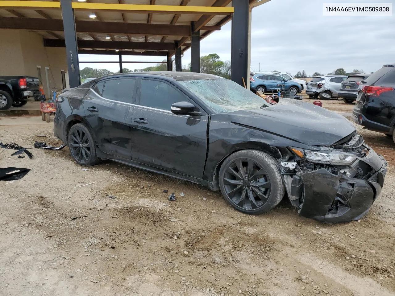 2021 Nissan Maxima Sr VIN: 1N4AA6EV1MC509808 Lot: 78534584