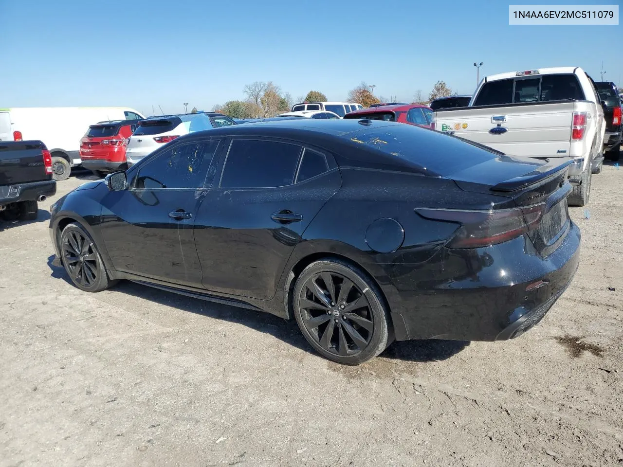 2021 Nissan Maxima Sr VIN: 1N4AA6EV2MC511079 Lot: 78726324