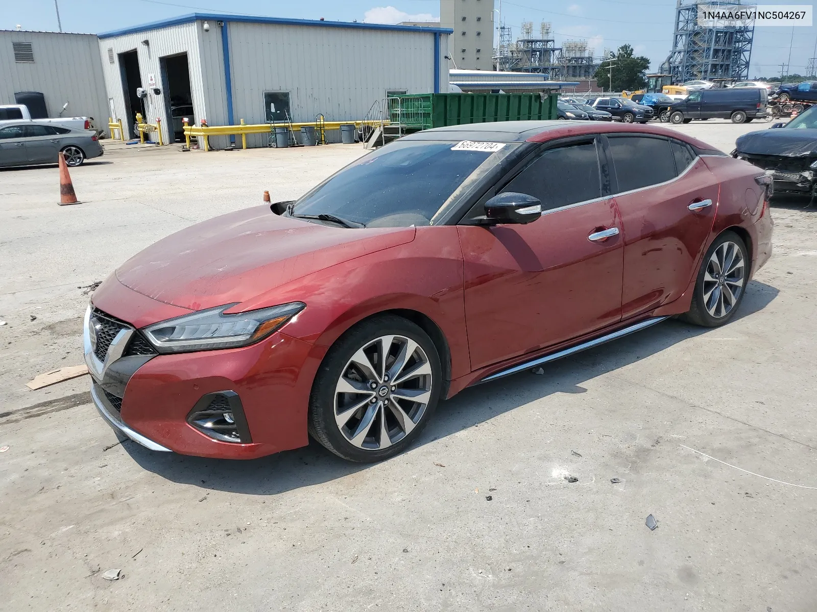 1N4AA6FV1NC504267 2022 Nissan Maxima Platinum