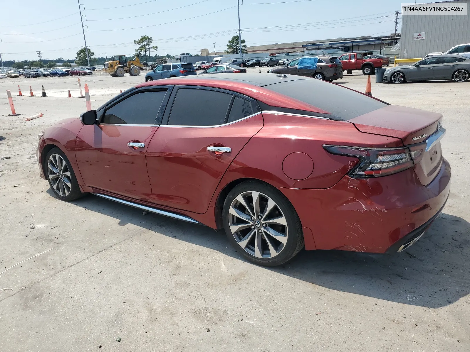 2022 Nissan Maxima Platinum VIN: 1N4AA6FV1NC504267 Lot: 66972704