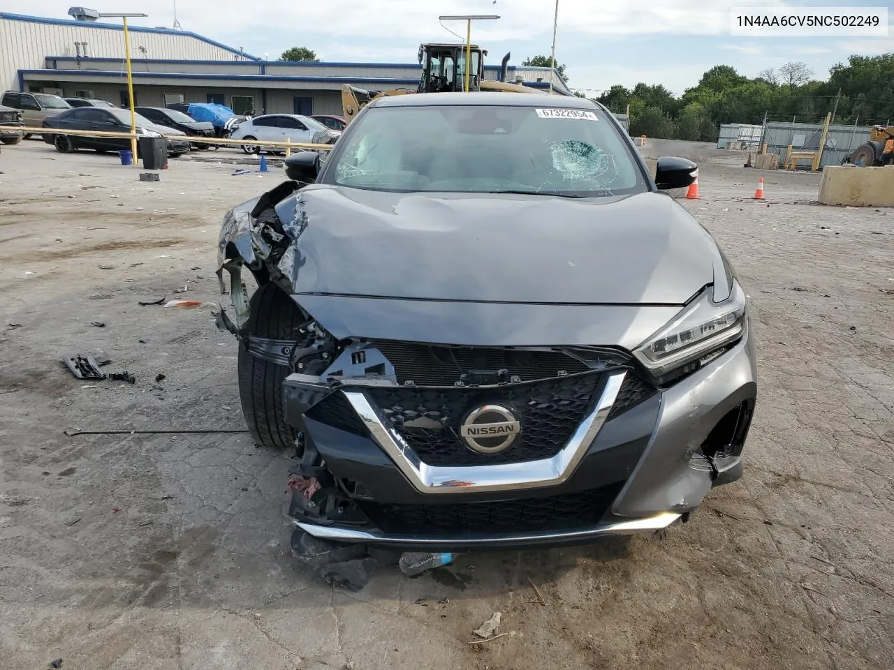 1N4AA6CV5NC502249 2022 Nissan Maxima Sv