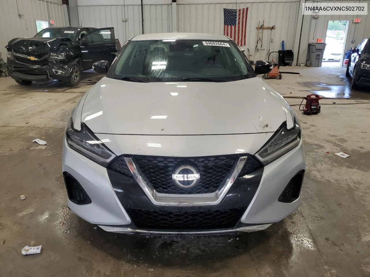 2022 Nissan Maxima Sv VIN: 1N4AA6CVXNC502702 Lot: 69082664