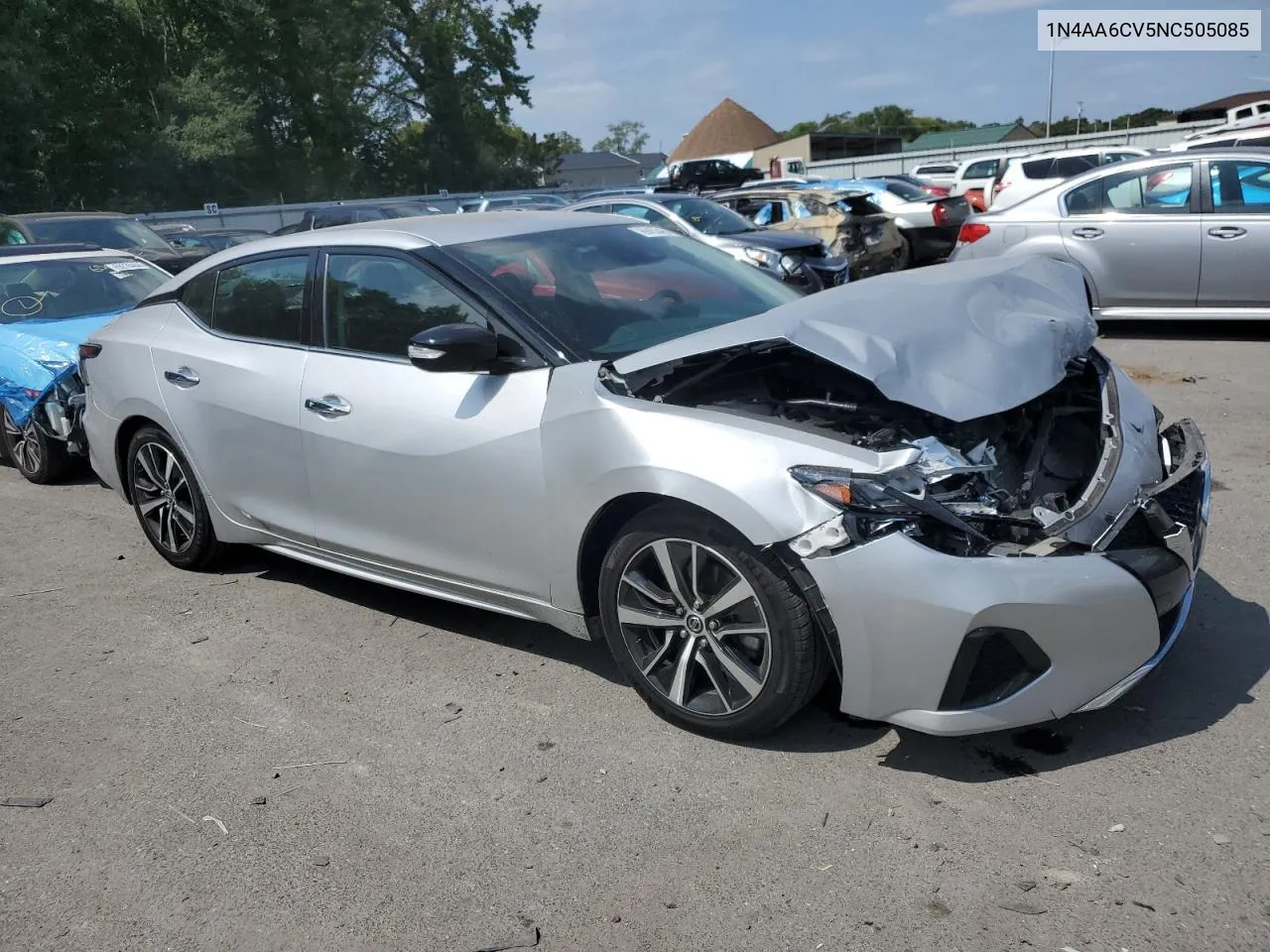 2022 Nissan Maxima Sv VIN: 1N4AA6CV5NC505085 Lot: 69453464