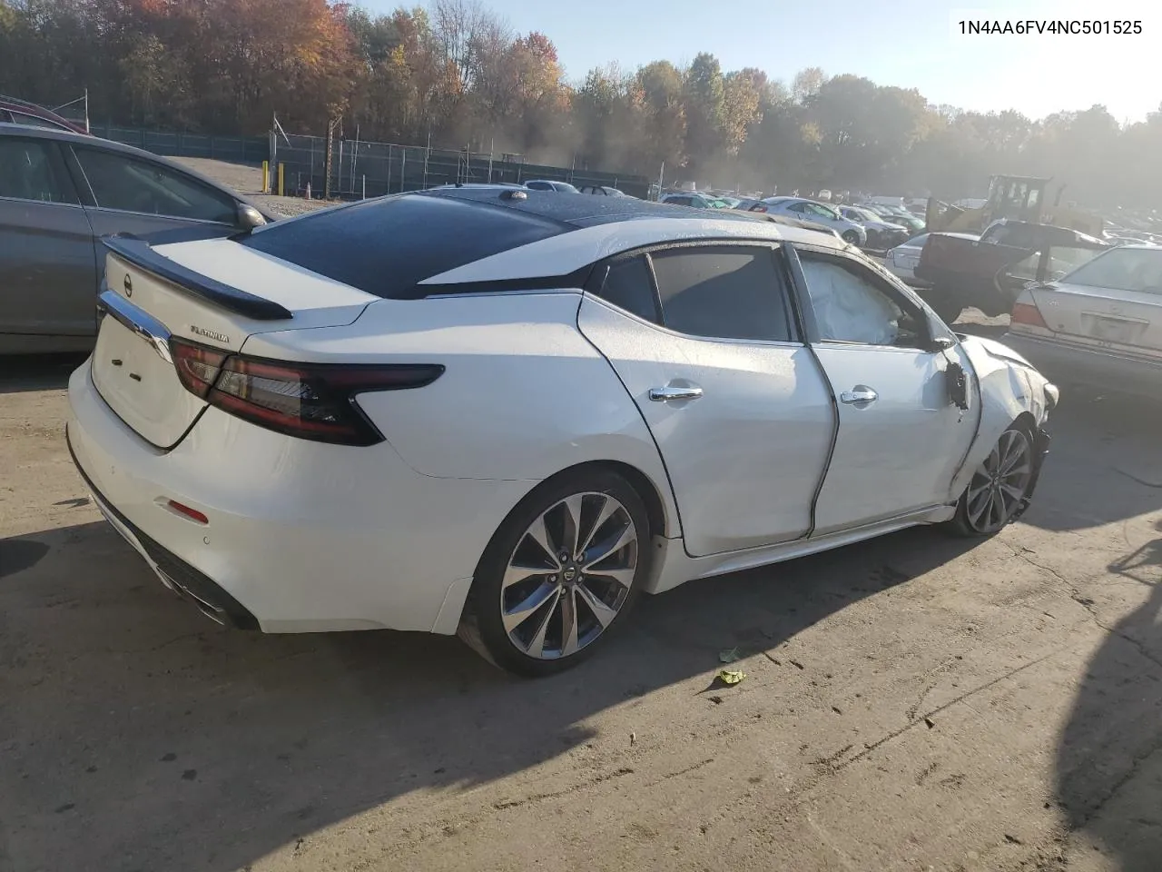 2022 Nissan Maxima Platinum VIN: 1N4AA6FV4NC501525 Lot: 76575814